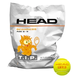 Detské tenisové loptičky Head T.I.P. Orange (72B)