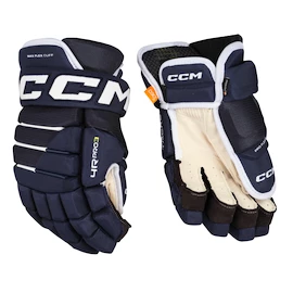 Hokejové rukavice CCM Tacks 4 ROLL PRO 3 Navy Senior