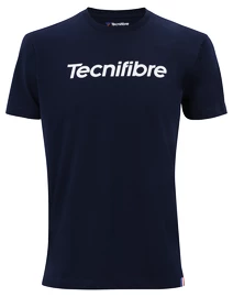 Pánske tričko Tecnifibre Club Cotton Tee Marine