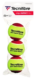Tenisové loptičky detské Tecnifibre My New Ball (3 ks)
