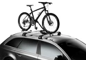 2x strešný nosič bicyklov Thule ProRide 598 + 2 karbónové chrániče rámu
