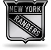 3D chróm znak na auto NHL New York Rangers