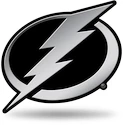 3D chróm znak na auto NHL Tampa Bay Lightning