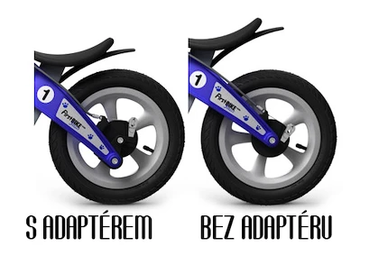 Adaptér na zníženie sedátka FirstBike  black