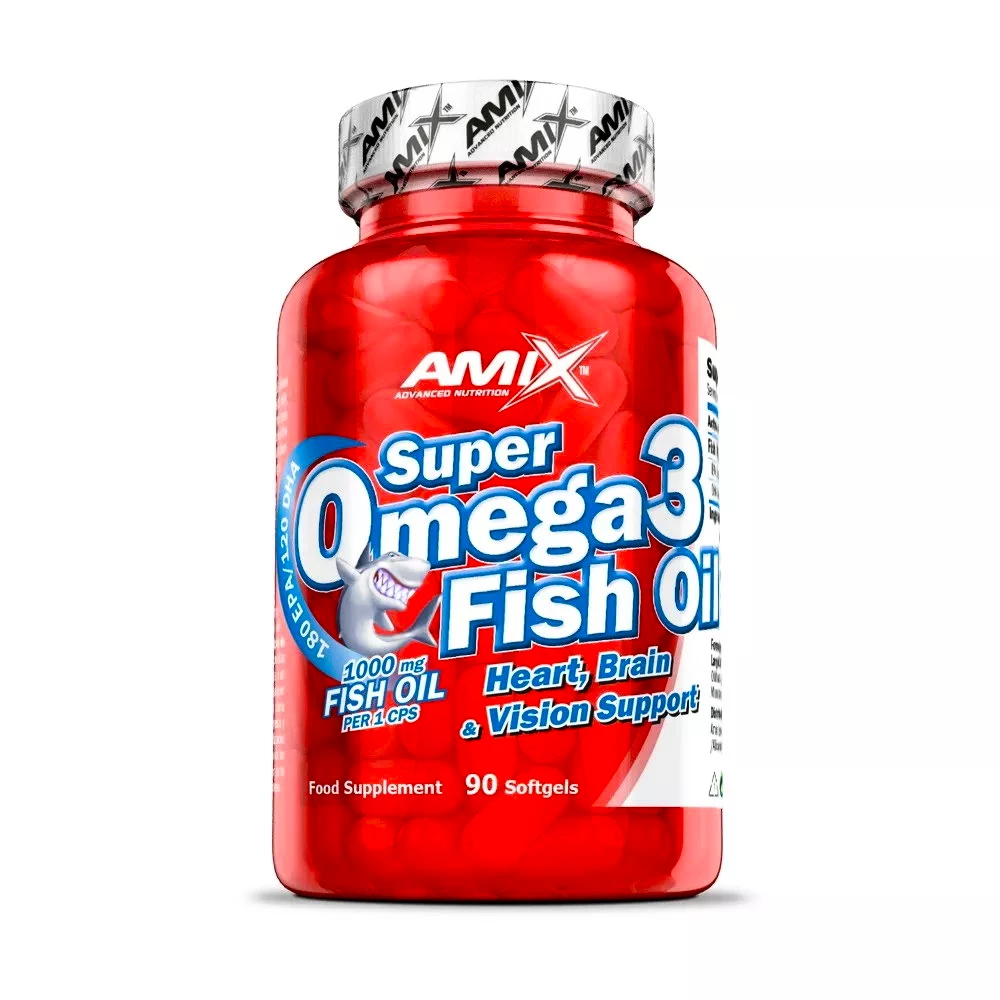 Amix Nutrition  Super Omega 3 Fish oil 90&nbsp;kapslí