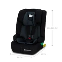 Autosedačka Kinderkraft Safety Fix 2 i-Size 76-150 cm Black 8Kg