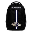 Batoh Forever Collectibles Action Backpack NFL Baltimore Ravens