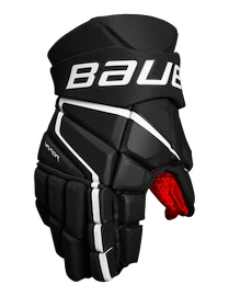 Bauer Vapor 3X black/white Hokejové rukavice, Intermediate