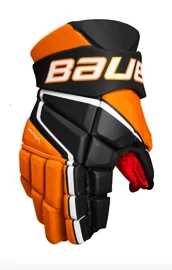 Bauer Vapor 3X - MTO black/orange Hokejové rukavice, Senior