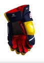 Bauer Vapor 3X - MTO navy/gold  Hokejové rukavice, Intermediate