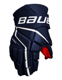 Bauer Vapor 3X navy Hokejové rukavice, Intermediate