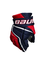 Bauer Vapor 3X PRO navy/red/white Hokejové rukavice, Junior