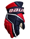 Bauer Vapor 3X PRO navy/red/white  Hokejové rukavice, Senior