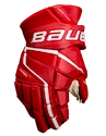 Bauer Vapor 3X PRO red  Hokejové rukavice, Intermediate