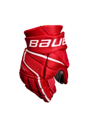 Bauer Vapor 3X PRO red Hokejové rukavice, Junior