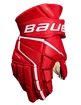 Bauer Vapor 3X PRO red  Hokejové rukavice, Senior