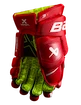 Bauer Vapor 3X red  Hokejové rukavice, Junior