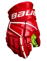 Bauer Vapor 3X red  Hokejové rukavice, Junior