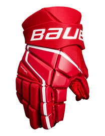 Bauer Vapor 3X red Hokejové rukavice, Senior