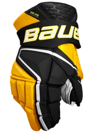 Bauer Vapor Hyperlite - MTO black/gold Hokejové rukavice, Intermediate