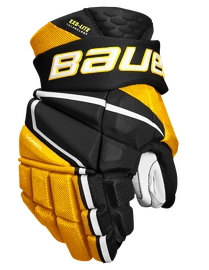 Bauer Vapor Hyperlite - MTO black/gold Hokejové rukavice, Junior