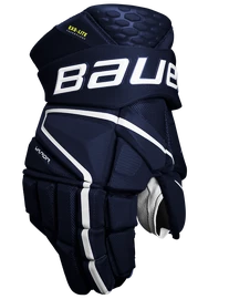 Bauer Vapor Hyperlite navy Hokejové rukavice, Intermediate