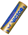 Bedmintonové košíky Victor  Nylon Shuttle 2000 Gold - Yellow (6 Pack)  modrý prúžok (do 11-21°C)