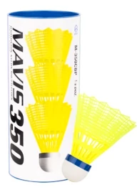 Bedmintonové košíky Yonex Mavis 350 Yellow (3 Pack)