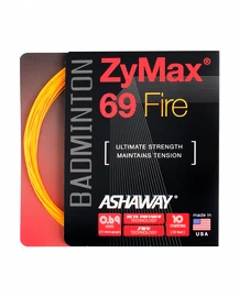 Bedmintonový výplet Ashaway ZyMax 69 Fire white