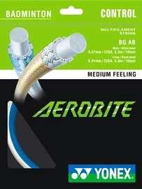 Bedmintonový výplet Yonex Aerobite White/Blue