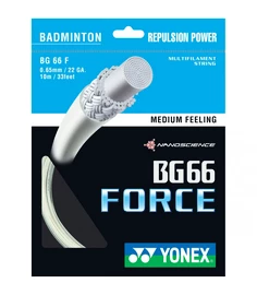 Bedmintonový výplet Yonex BG66 Force (0.66 mm)