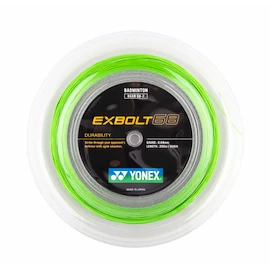 Bedmintonový výplet Yonex Exbolt 68 Lime Green (200 m)