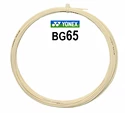 Bedmintonový výplet Yonex  Micron BG65 White (0.70 mm) - cut (10.0 m)