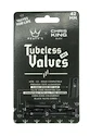 Bezdušový ventilek PEATY'S  X chris king (mk2) black tubeless valves 42mm (ptv2-42-blk-12)