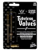 Bezdušový ventilek PEATY'S  X chris king (mk2) bourbon tubeless valves - 80mm (ptv2-80-brb-12)