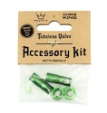 Bezdušový ventilek PEATY'S  X chris king (mk2) emerald tubeless valves accessory kit (ptv2-accs-emr-12)