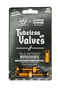 Bezdušový ventilek PEATY'S  X chris king (mk2) mango tubeless valves 42mm (ptv2-42-mng-12)