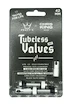 Bezdušový ventilek PEATY'S  X chris king (mk2) silver tubeless valves 42mm (ptv2-42-sil-12)