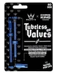 Bezdušový ventilek PEATY'S  X chris king (mk2) turquoise tubeless valves - 80mm (ptv2-80-trq-12)