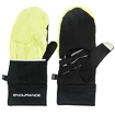 Bežecké rukavice Endurance Silverton Mittens neonově žlté