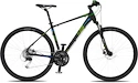 Bicykel 4EVER ENERGY DISC čierna/zelená
