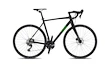 Bicykel 4EVER GROMVEL RACE čierna/kovovo zelená 2021