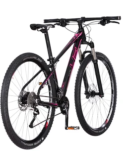 Bicykel 4EVER HAZARD 29" Lady čierno-ružový