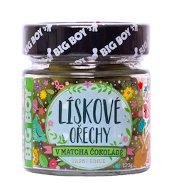 Big Boy Lískové ořechy v Matcha čokoládě 120 g
