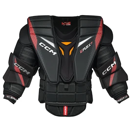 Brankárska hokejová vesta CCM Eflex 7 Black/Red Senior