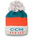 Čapica s brmbolcom CCM Vintage Skates Logo Pom Knit