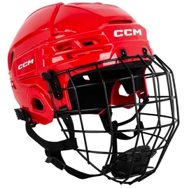 CCM Tacks 70 red Hokejová prilba Combo