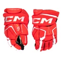 CCM Tacks AS-V PRO red/white  Hokejové rukavice, Junior