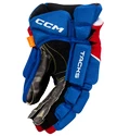 CCM Tacks AS-V royal/red/white  Hokejové rukavice, Senior