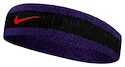 Čelenka Nike  Swoosh Headband Black/Court Purple/Chile Red